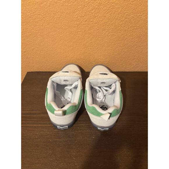 Vans Knu Skool Translucent Skate Sneakers Shoes Classic White Green Size8.5M/10W - Picture 4 of 7